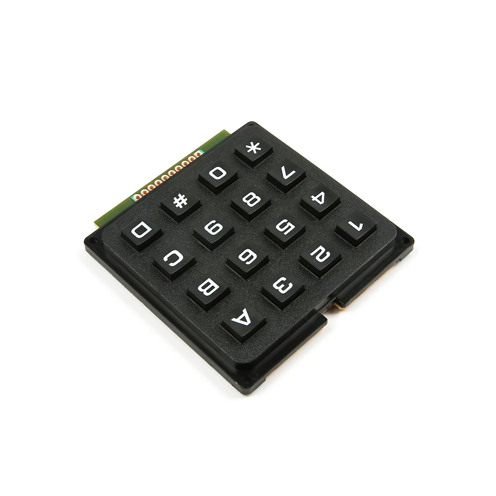 Матричный режим 4x4, 16 клавиш, панель клавиатуры, устройство управления программируемым сигналом