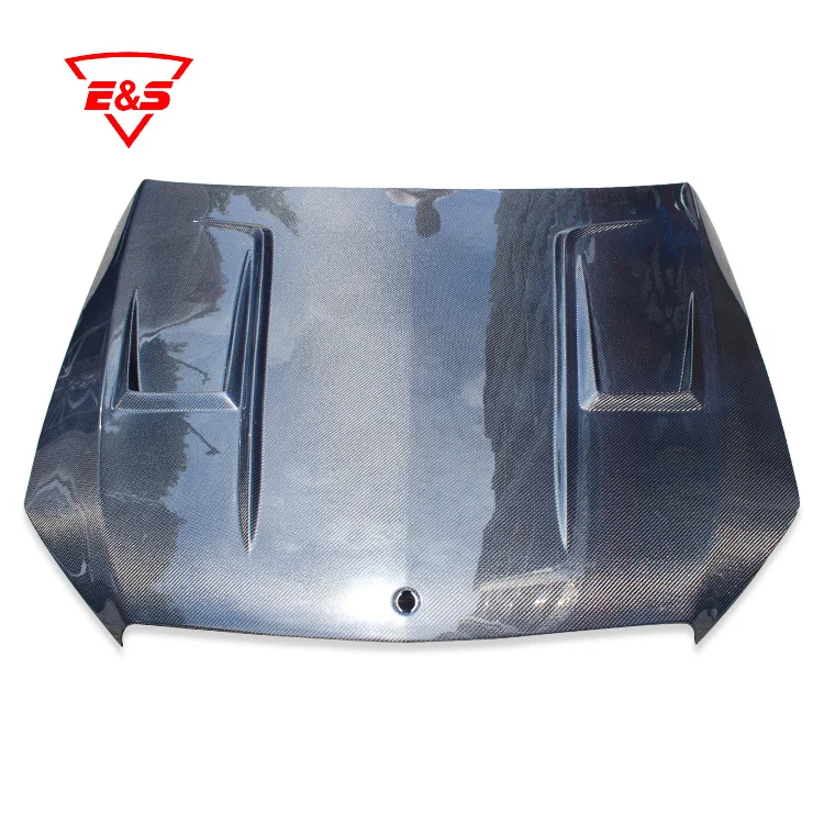 Top sale carbon fiber Hood cover for Mercedes Benz C class sport for 2008-2013 W204 Amg style Carbon fiber Cover hood