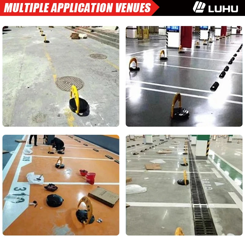 Automatic Smart Parking Lock Anti Theft Tyre Lock Remote Control wheel clamp lock