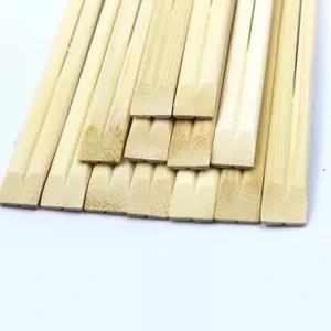 Одноразовая круглая оптовая продажа Бамбуковые twin палочки для еды с высоким уровнем качества, безопасный для окружающей среды для блюда по индивидуальному заказу