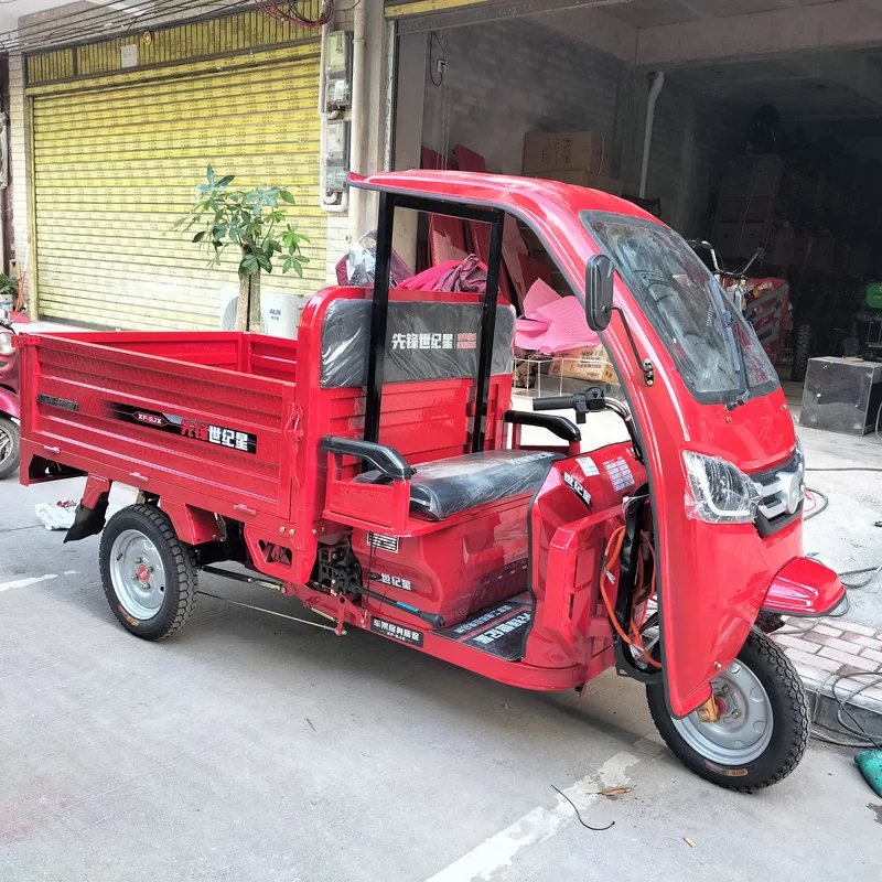 1500W Heavy Load Freight Cargo Electric Adult Tricycle Wide Trike