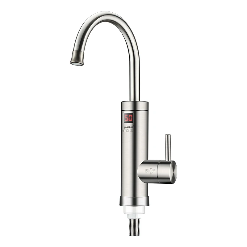 Fascinating Price Instant Heating Water Stainless Steel Basin Electric Heating Faucet