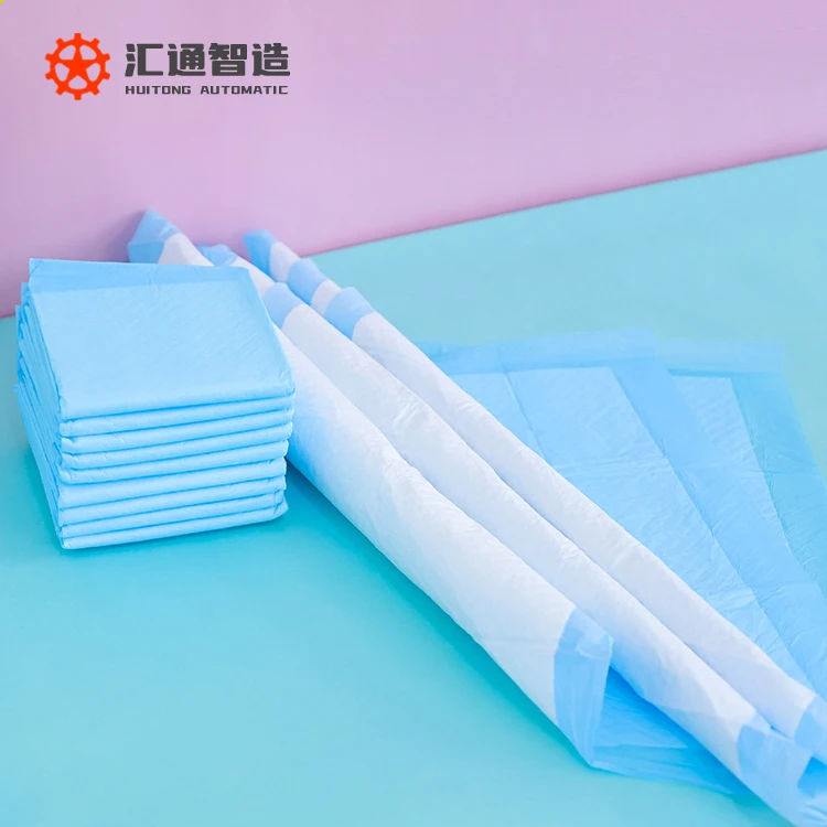 Automatic Under Pad Making Machine medical adult disposable hospital bed underpad make machine