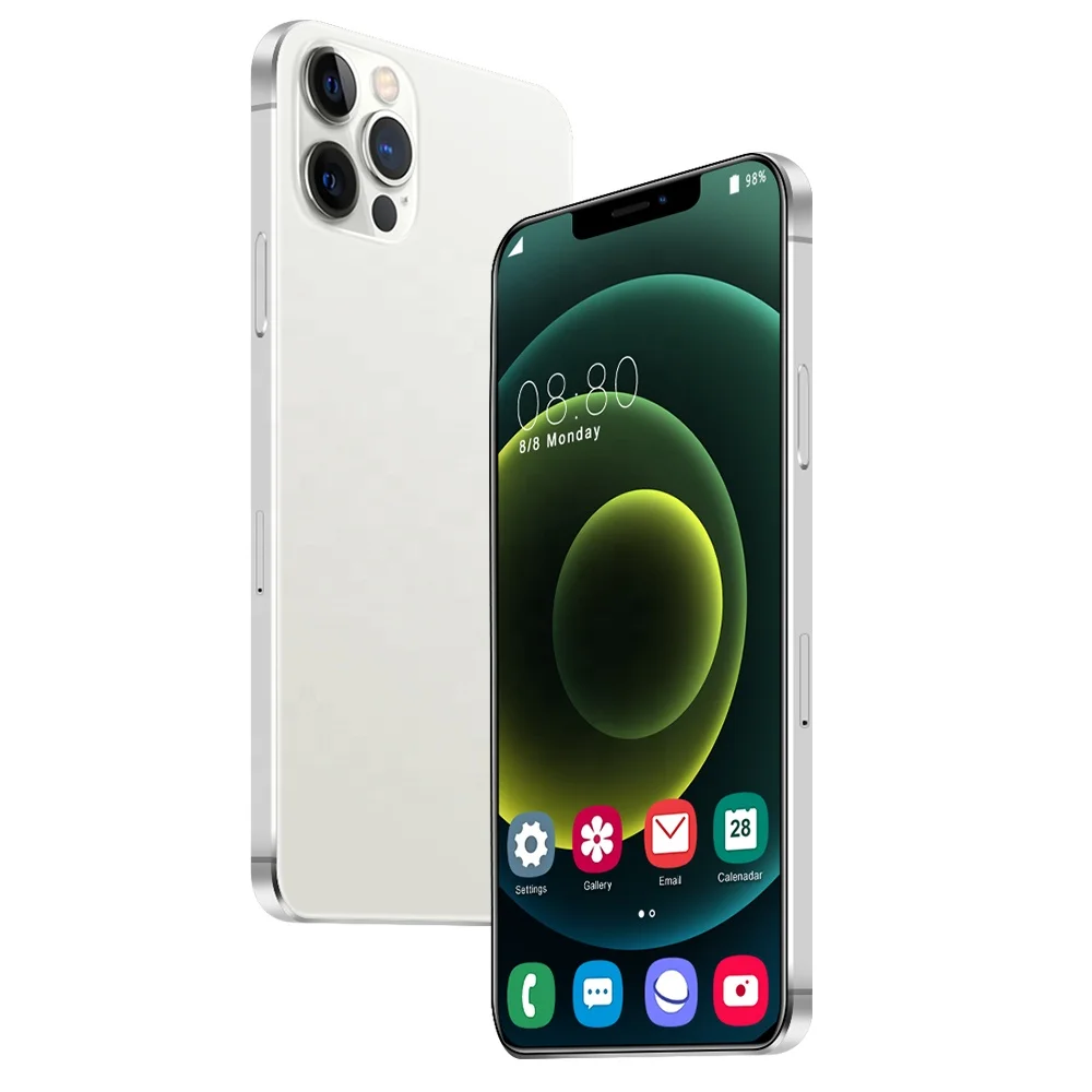  Новинка 2021 лидер продаж оригинальные смартфоны i12 Promax 6.7HD + с разблокировкой по лицу и отпечатку пальца 12