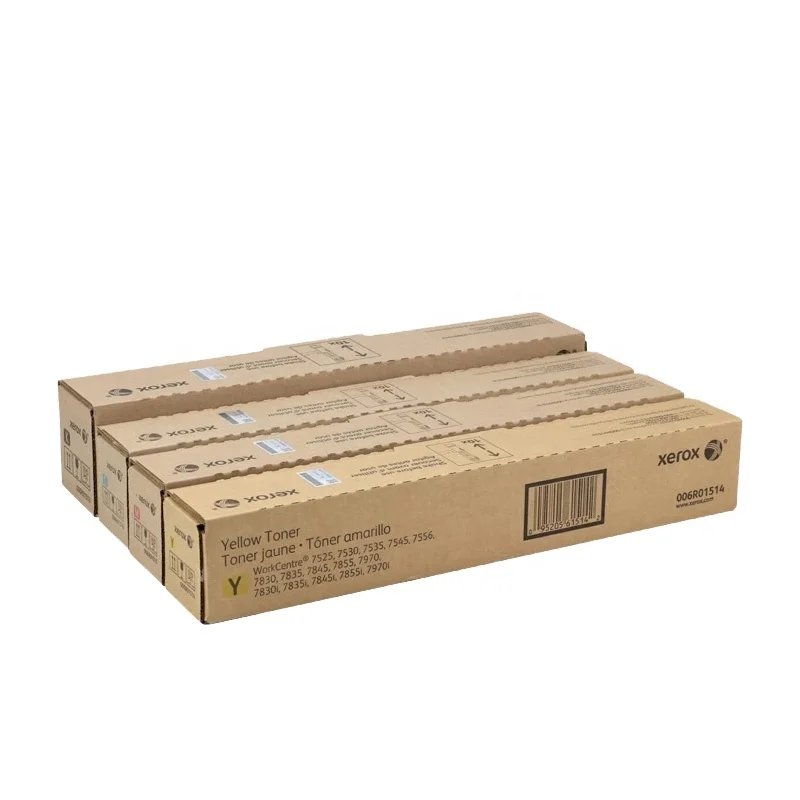Оригинальный тонер-картридж FULUXIANG 006R01513 006R01514 006R01515 006R01516 для Xerox 7525 7530 7535 7545 7556 7830 7835 7845