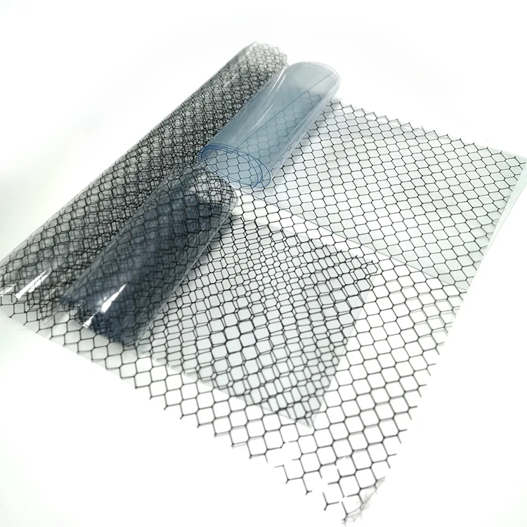 
Cleanroom Soft Wall Industry Plastic Anti static ESD PVC Grid Curtain for Room Dividers 