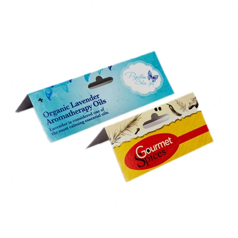 Оптовая продажа дизайн упаковки картонный заголовок на заказ с подвеской