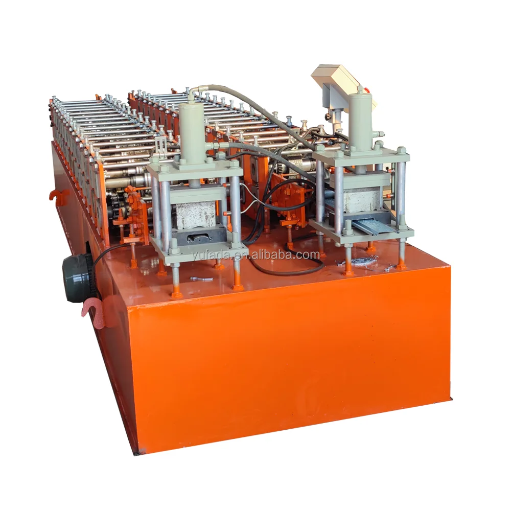 Popular PU Foam Rolling Shutter Door Slats Automatic Cold Cutting Color Steel Keel Machinery