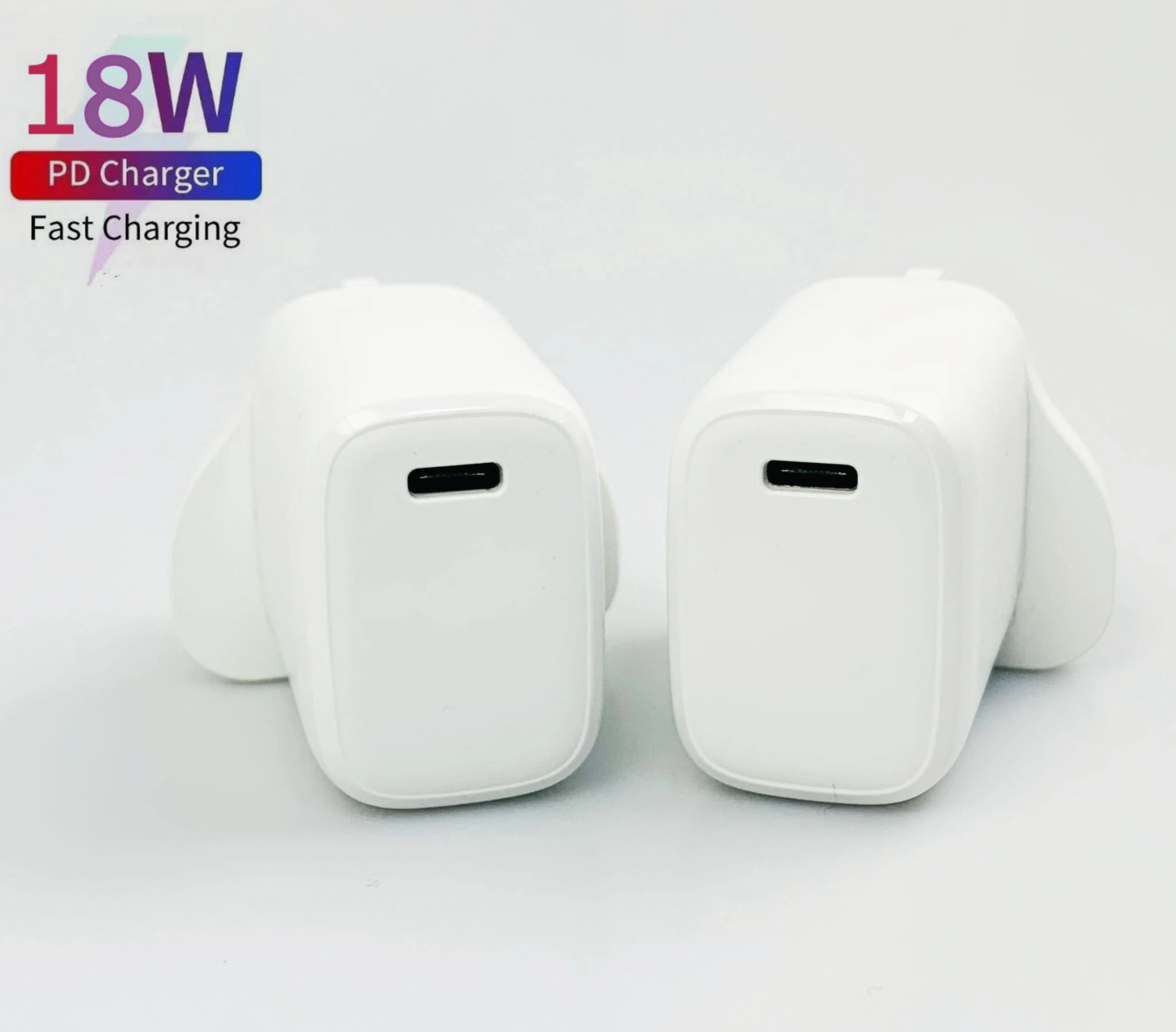 
PD 18 Вт 3.0A быстрой зарядки USB-C штепсельная вилка британского стандарта с одним портом, настенное зарядное устройство, адаптер для iPhone 8/X/XS/SR/XS MAX/11 