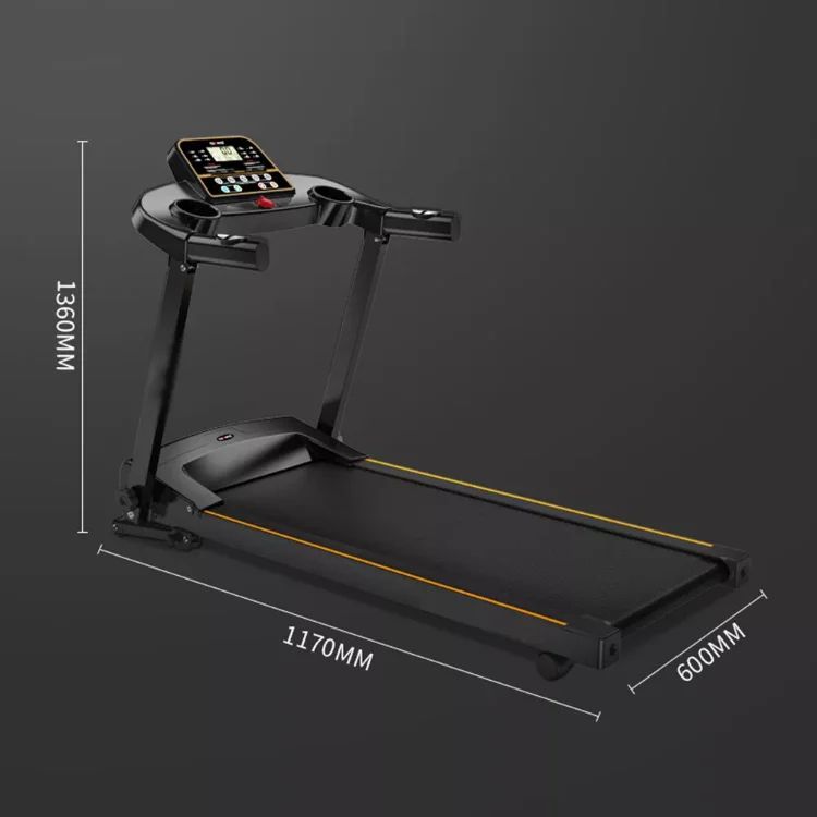 Treadmill commercial foldable electric Running Machine With Touch Screen Treadmill for home gym