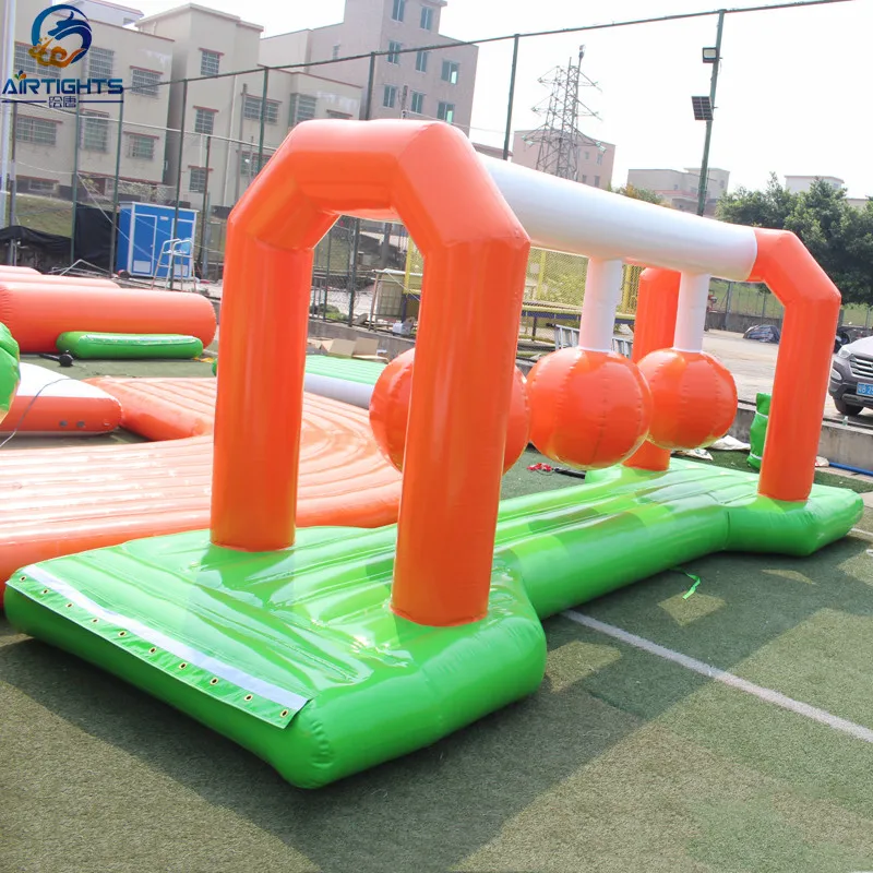 New Arrival Auqa Game Floating Inflatable Water Park Obstacle Game