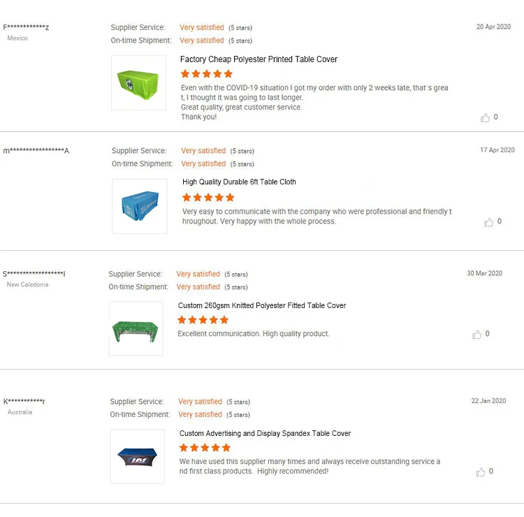 Custom Logo Spandex Fitted Table Cloth