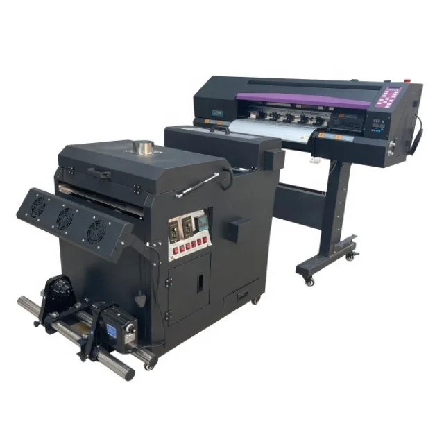 Imprimante Dtf Large Format 24inch / 60cm Printer I3200 4720 Xp600 Printheads for T Shirt Film
