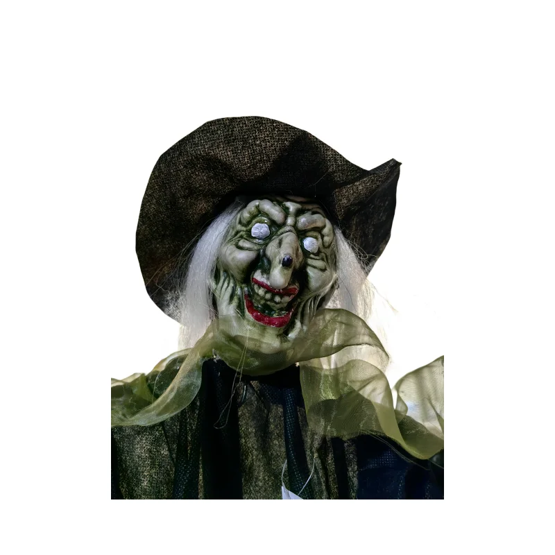 Wholesale Halloween dsecoration Screaming Ghost Face Skeleton Witch Scarecrow Haunted House Grim Reape Ornaments tool for party