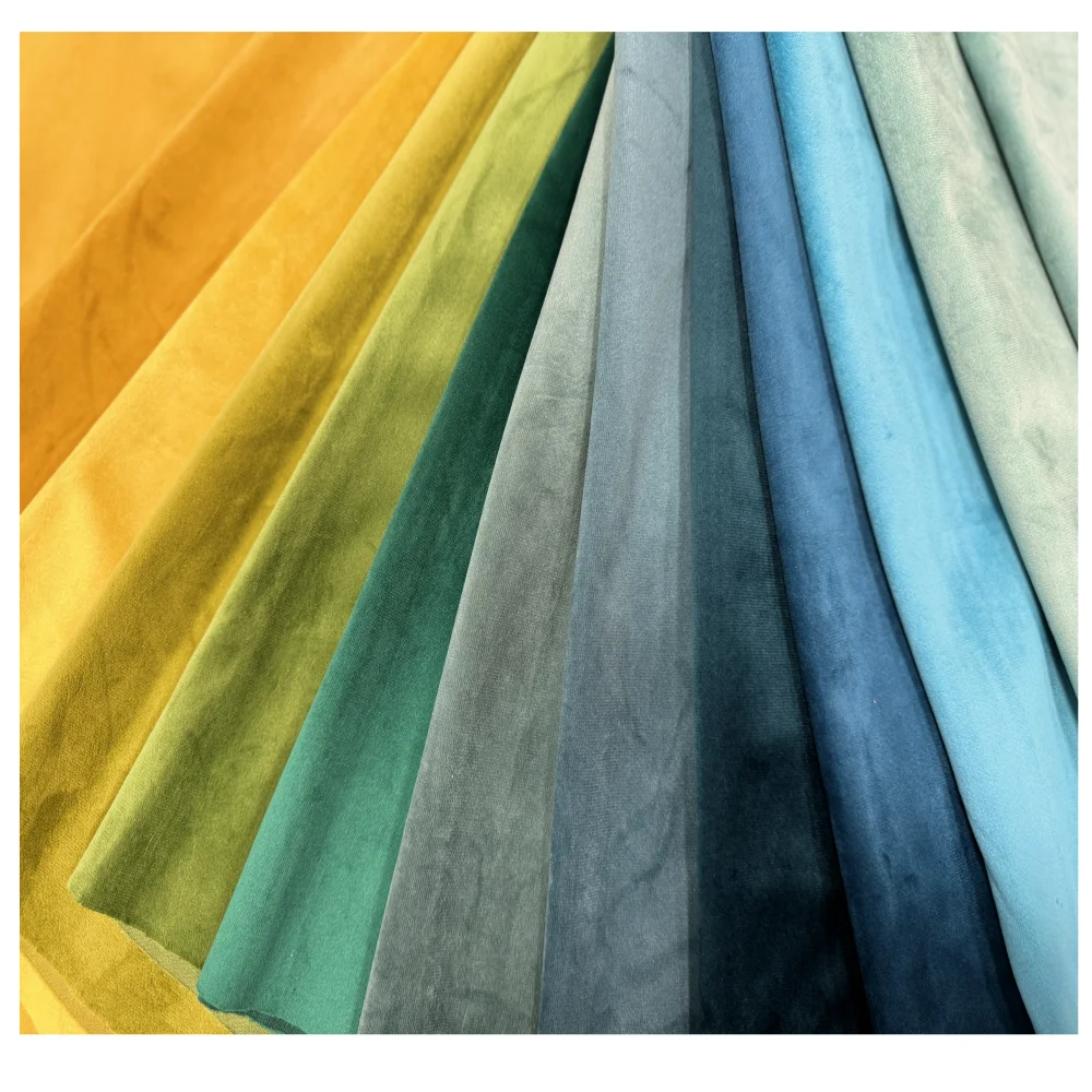 3m Luxury Velvet Fabric Curtain Fabric Very Heavyweight Flame Retardant
