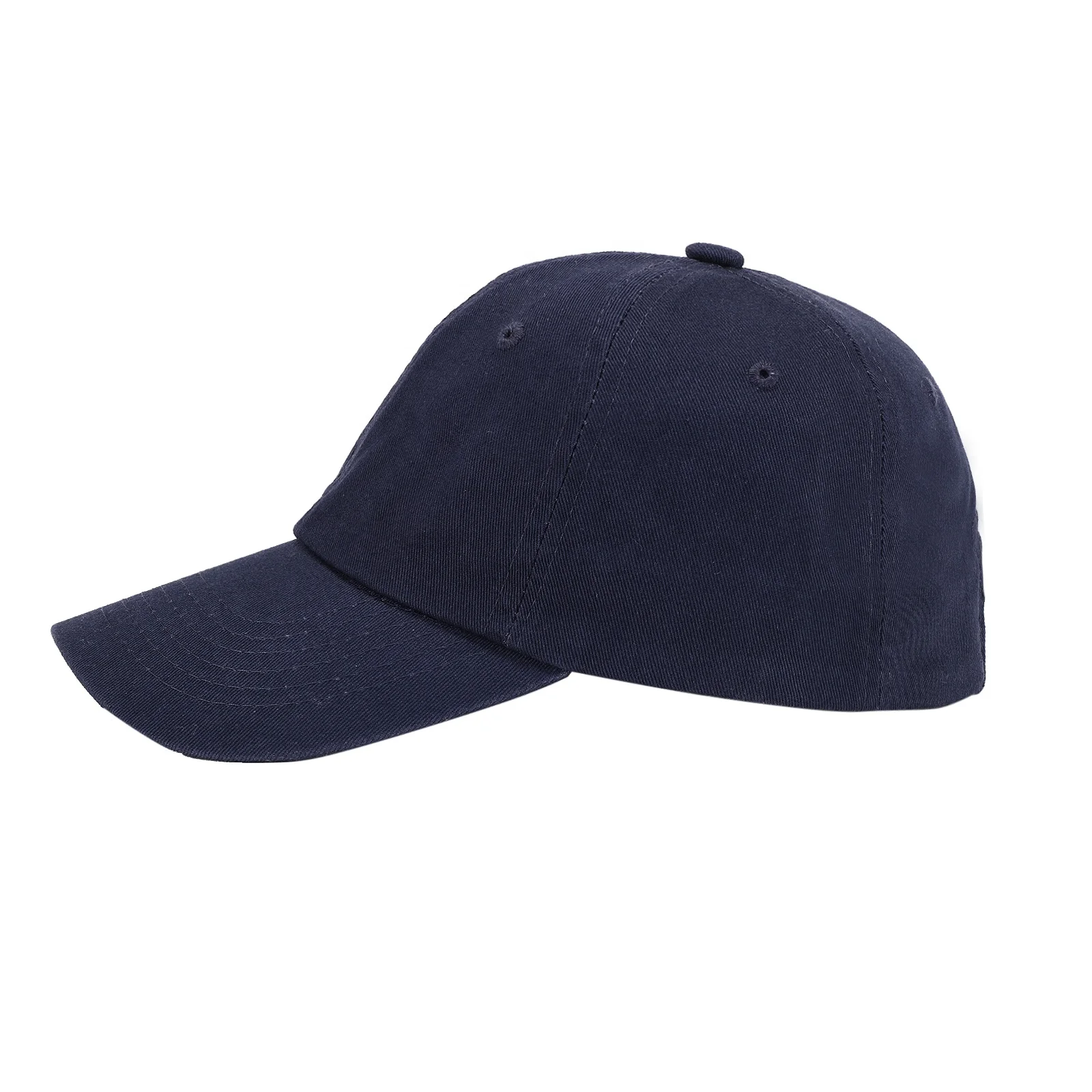 Custom Dad Hat Embroidery,Stock Navy Blank Distressed Dad Cap