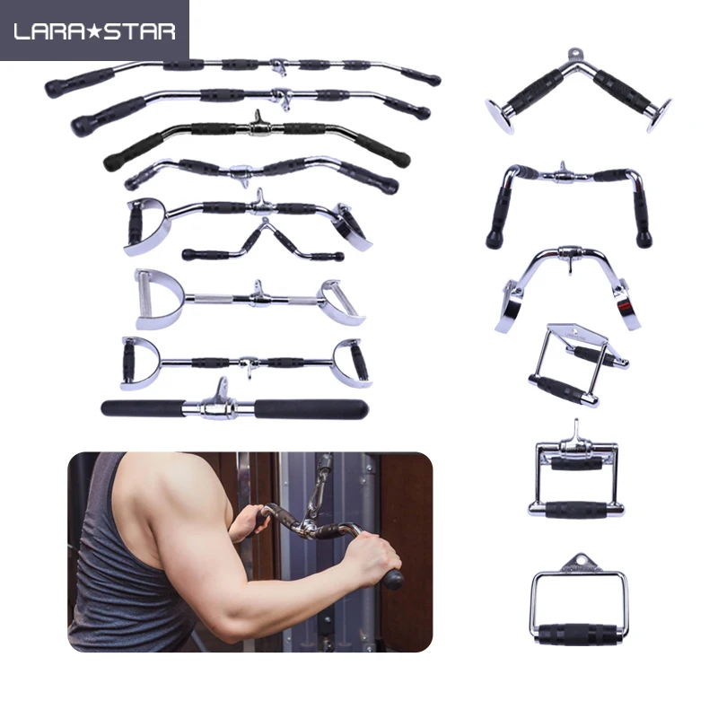 LS3020-LS3034 Gymnasium Equipment Lat Pull Down Bar For Fitness Multi Gym Fitness Accessories