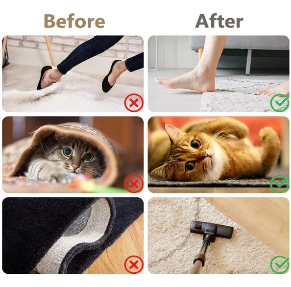 Влажный вакуумный Tech Многоразовые моющиеся Противоскользящий коврик лента ковер вышлите ваш заказ прямо к этому поставщику для полов из твердых пород дерева