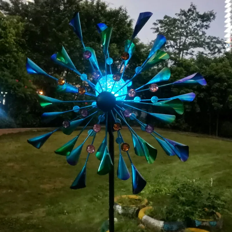 pinwheel metal Garden Windmill