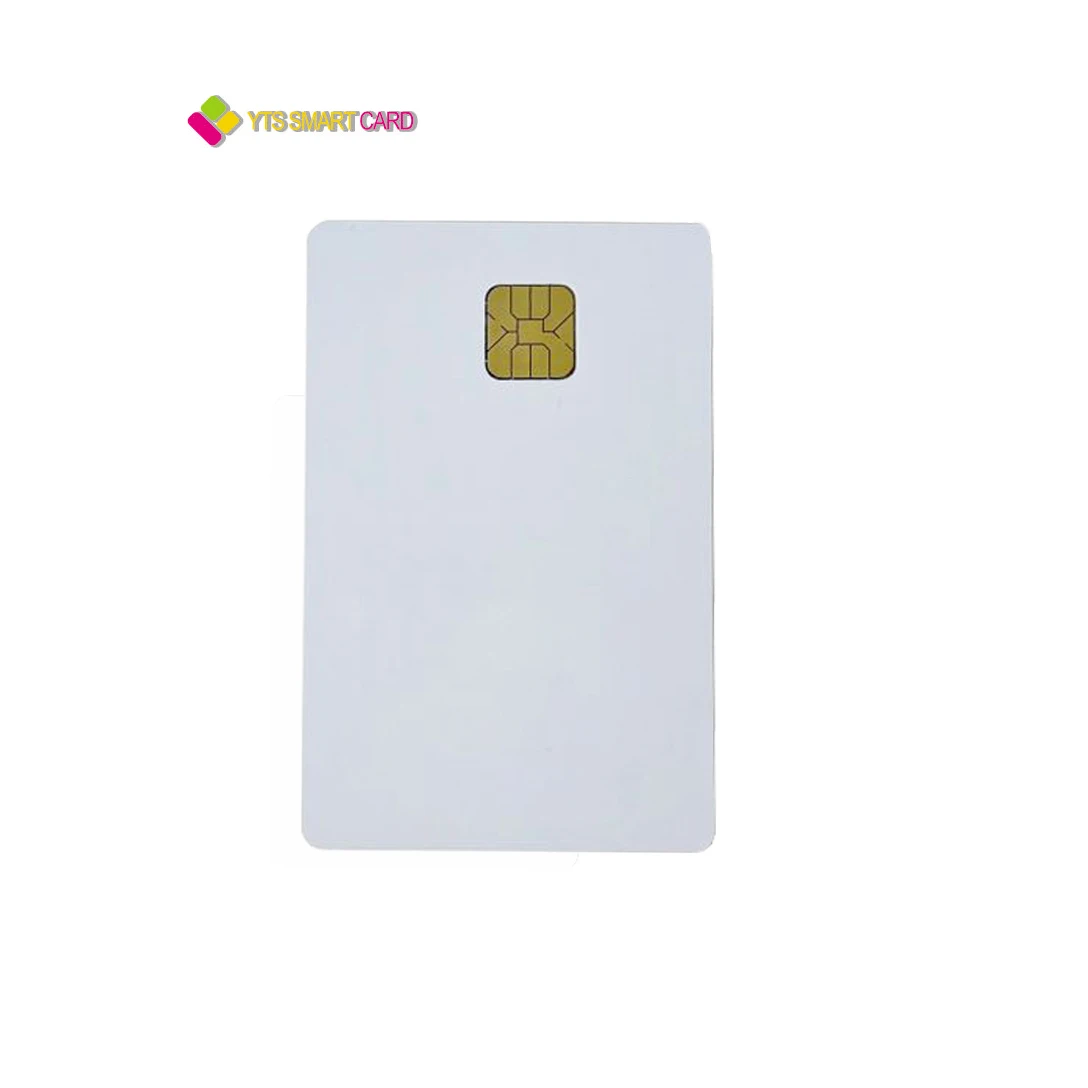 China supplier YTS Hot Custom Working School Smart  ID Card pvc White IC Blank cards