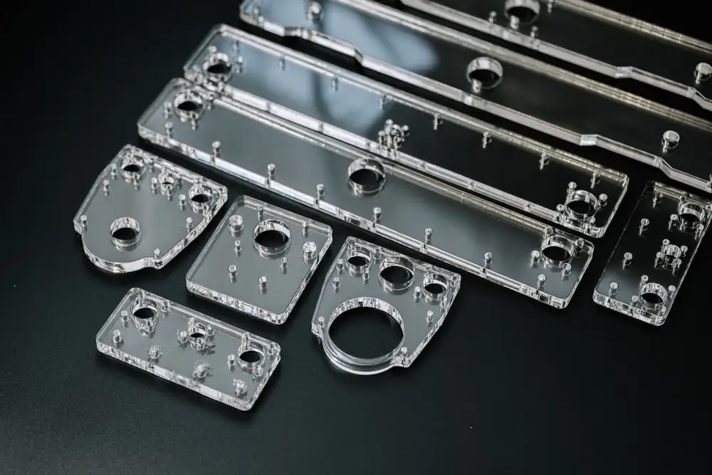 Cnc machining Laser cutting CNC precision Acrylic plastic CNC machining parts
