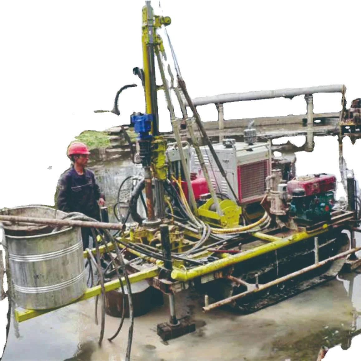EP550 EGR Portable full hydraulic core drill 600M Mini drill /Machines for geological exploration (diesel standard edition)