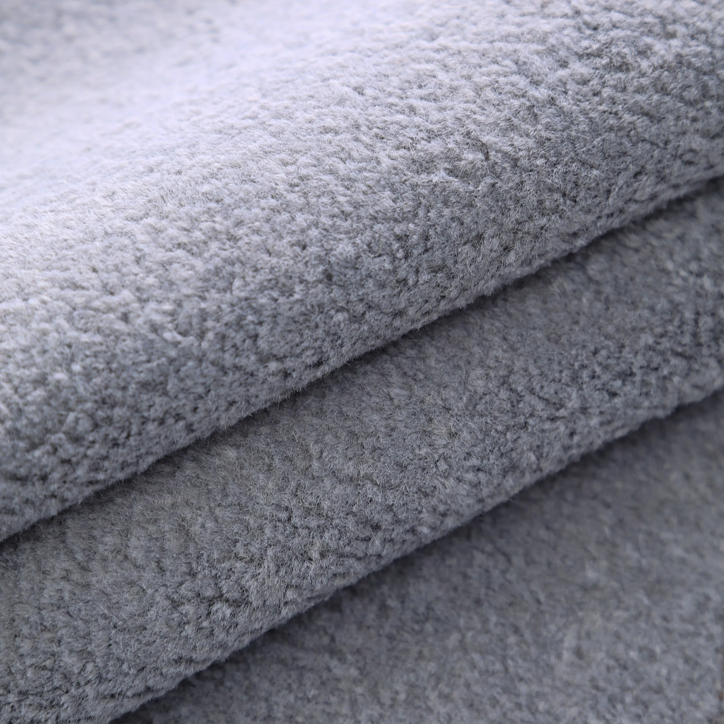 2024 Trend sofa fabrics soft wool like fabric 100% polyester home textile upholstery knitted sofa fabric