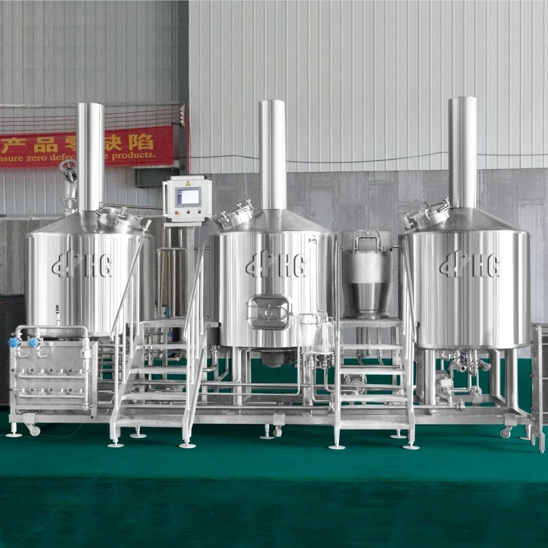 
Turnkey project of brewery 1000l 1500l whole set brewery equipment beer brewing 