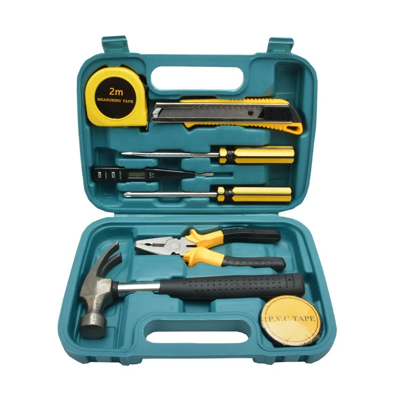 Car Home Tool Set Hand Tool Kits Screwdriver Hammer Wrench Hardware Electric Repair Hand Tools Box