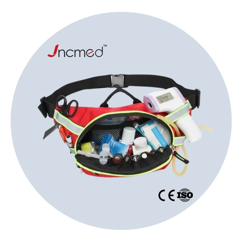 Outdoor Travelling Emergency Rescue Waterproof Nylon Waist First Aid Kit