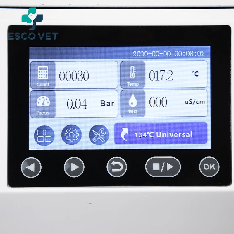 Esco Vet Hot Selling Portable Mini Autoclave Dental Class b 3l Autoclaves For Sterilization