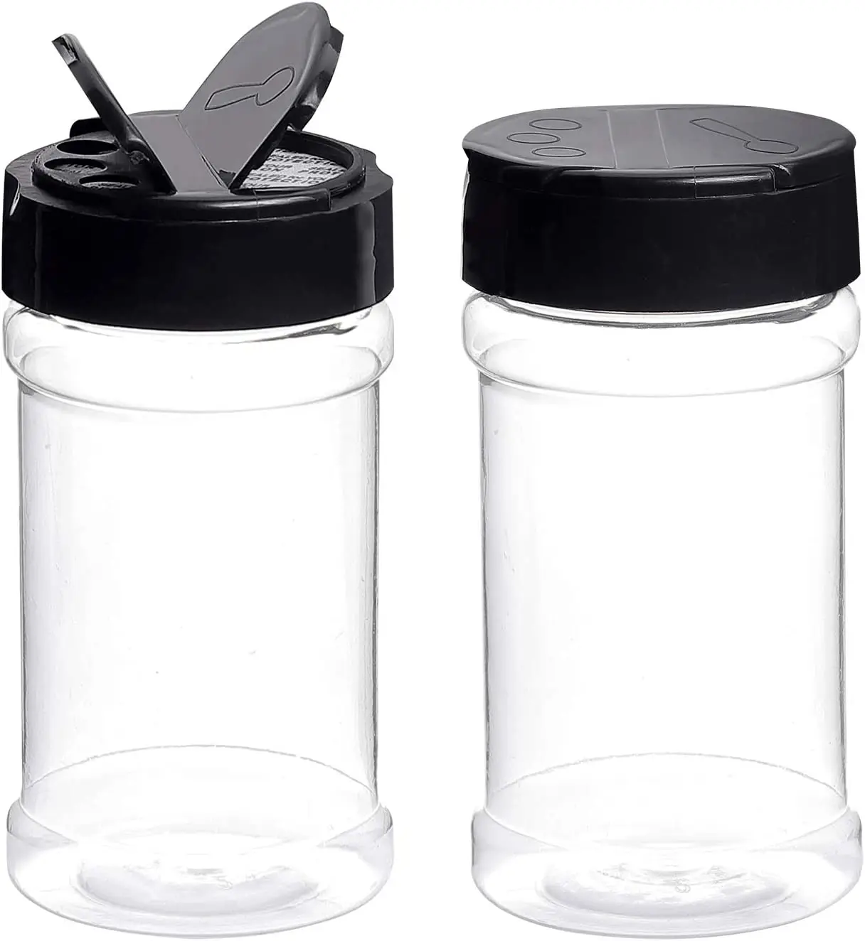 Hot-Selling PET Plastic Spice Bottles, Salt And Pepper Shakers Are Used To Store Kitchen Condiments