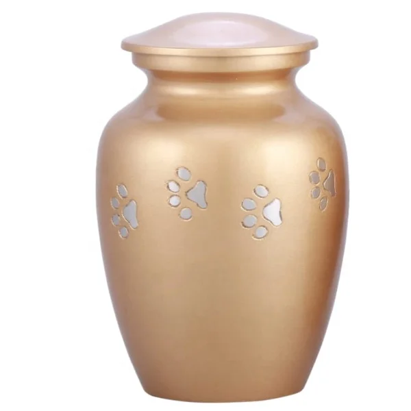 GREEN PAW PRINTS PET CREMATION URNS for HUMAN ASHES |