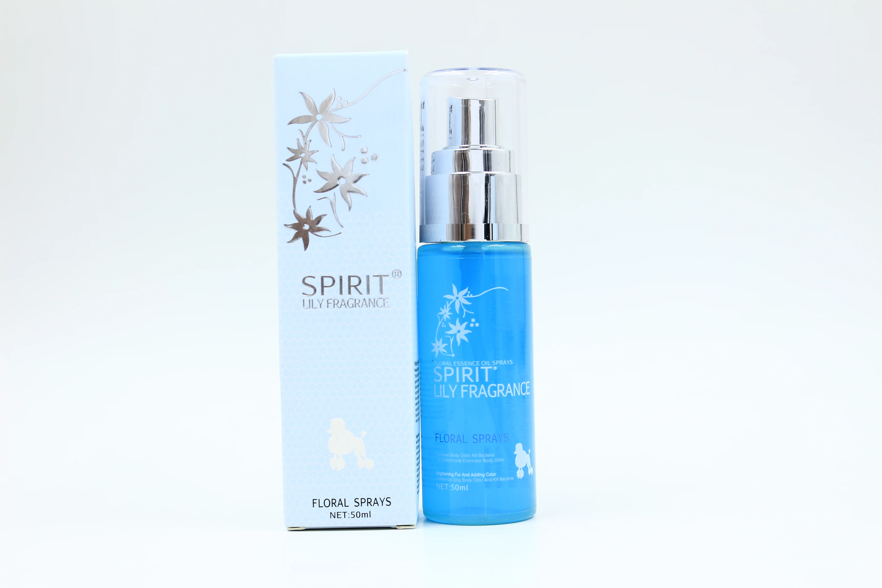 OEM Pet Dog Cat Perfume Natural Harmless Floral Spray Fur Skin Care Pet Supplies