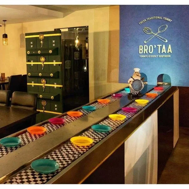 
2019 hot sales sushi conveyor belt system 