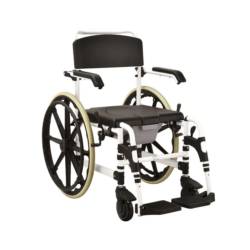 One Step Multifunctional Stair Climbing Wheelchair Bath Wheelchair Toilet wheelchair