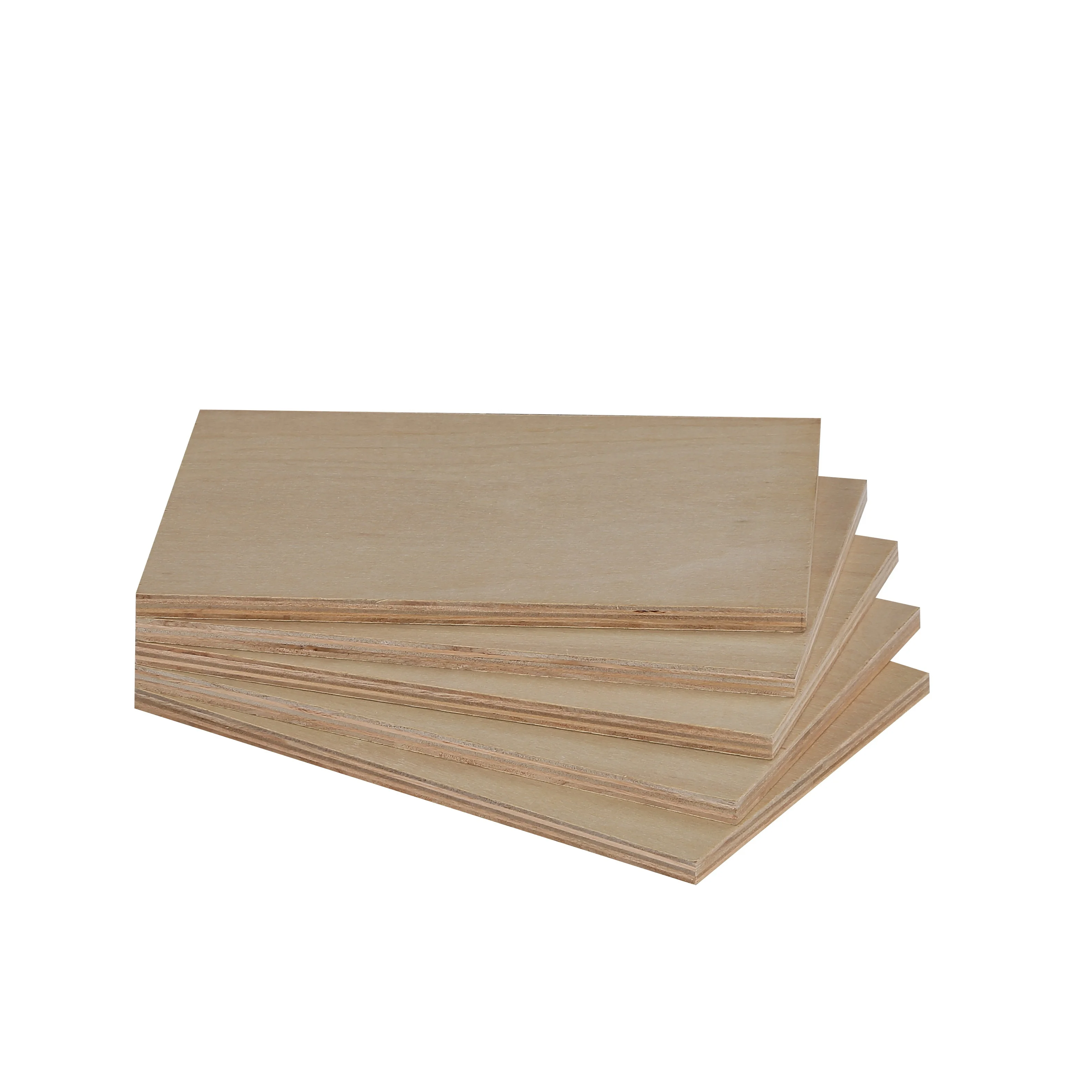 5mm  Wholesal Eucalyptus Core Commercial Melamine Plywood for furniture