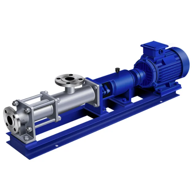 Cheap price Micro eccentric mono sludge helical single screw pump