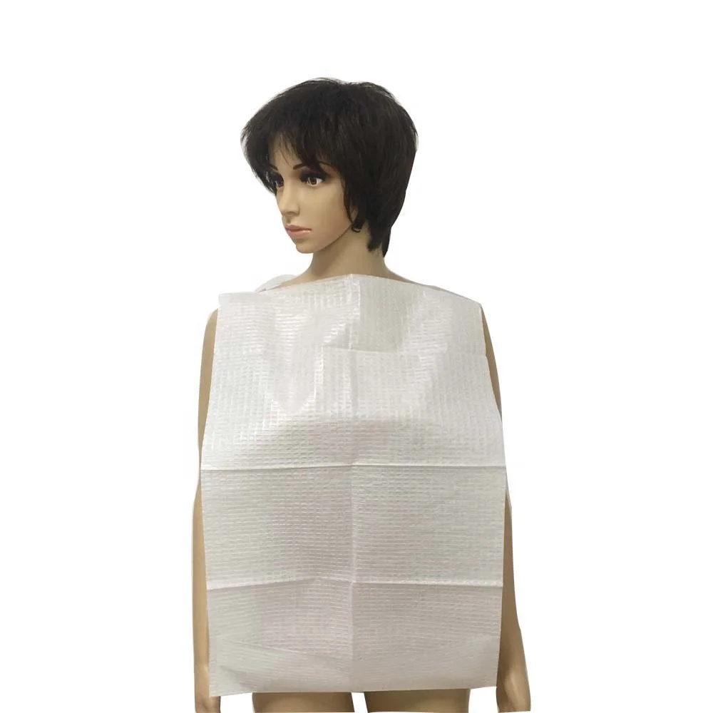 Hot selling Large Size Custom Adult Waterproof Bib OEM Service Disposable Apron