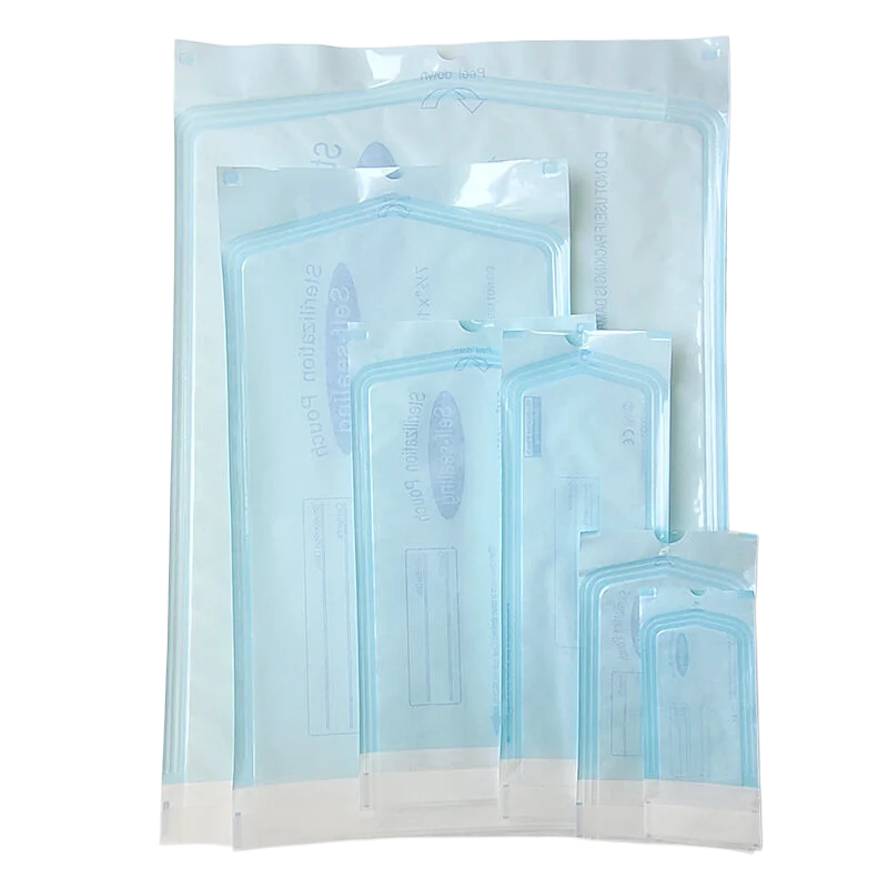 Self sealing Sterilization pouch 200 Pcs sterilizing pouches a box Ce mark used for Dental Autoclave
