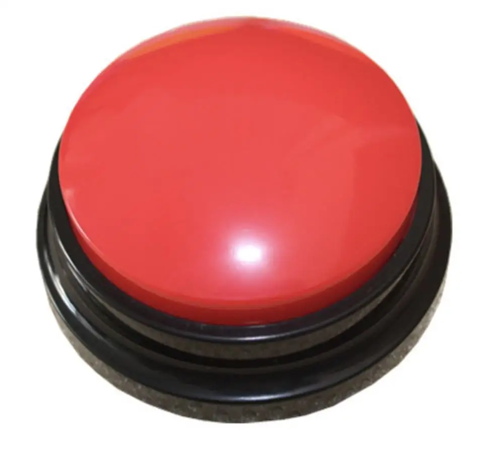 C&C Pet Communication Button Dog Answer Buzzer Sound Box Training Talking Toys Recording Sounder Voice