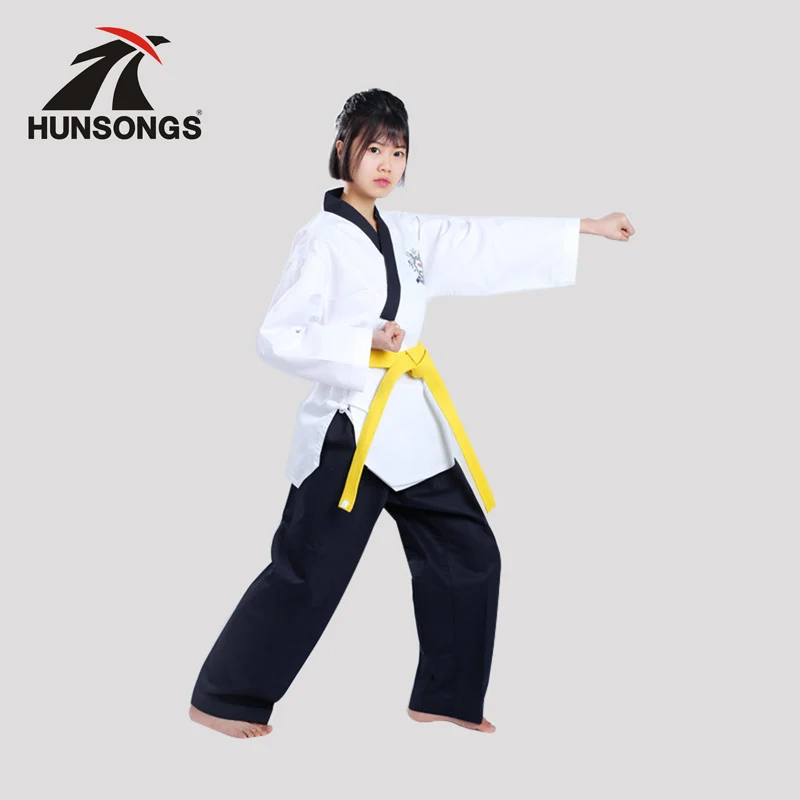 2020 New arrival custom taekwondo uniform poomsae for martial art training