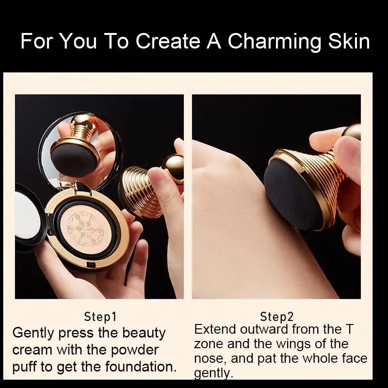 BIOAQUA mushroom head air cushion bb cc cream silky concealer makeup beauty cream face cosmetics manufacturers