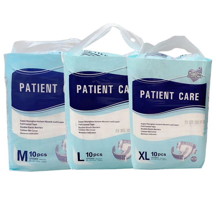 Free Samples 100% Good Quality Control Adult Diaper Factory Cheap Price Adult Diapers Disposable Plastic Adult Diapers In China