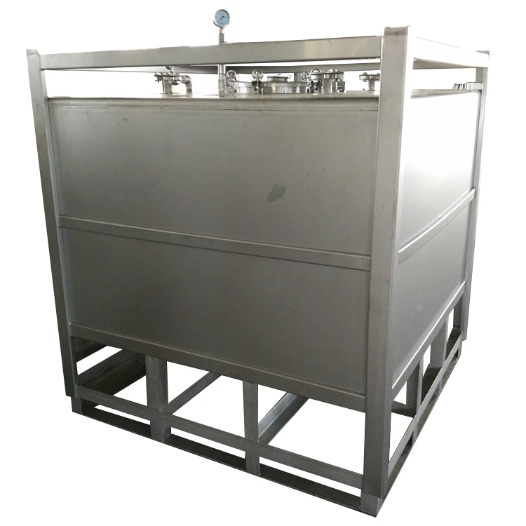 Санитарный резервуар для хранения меда из нержавеющей стали, большой объем, резервуар для вина из нержавеющей стали