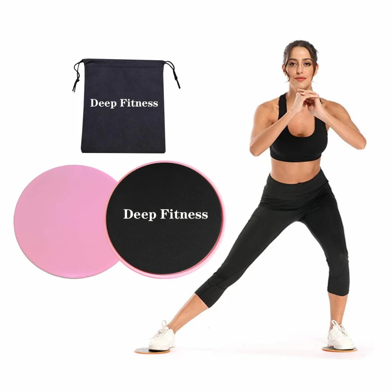 Hot Selling Exercise Core Sliders Gliding Discs elastic Resistance Band hip Bands