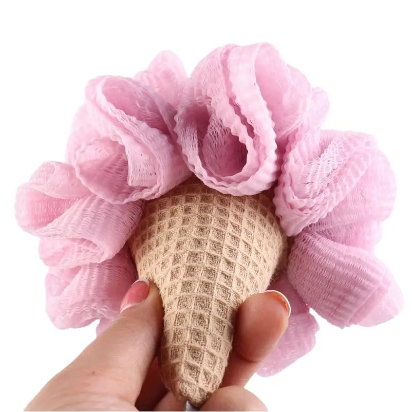 Bath Sponge Ball Soft Hot Sale Low Price Hight Quality Top Selling Net Scrub Wholesale Bamboo African Body Bath Sponge Scrubber