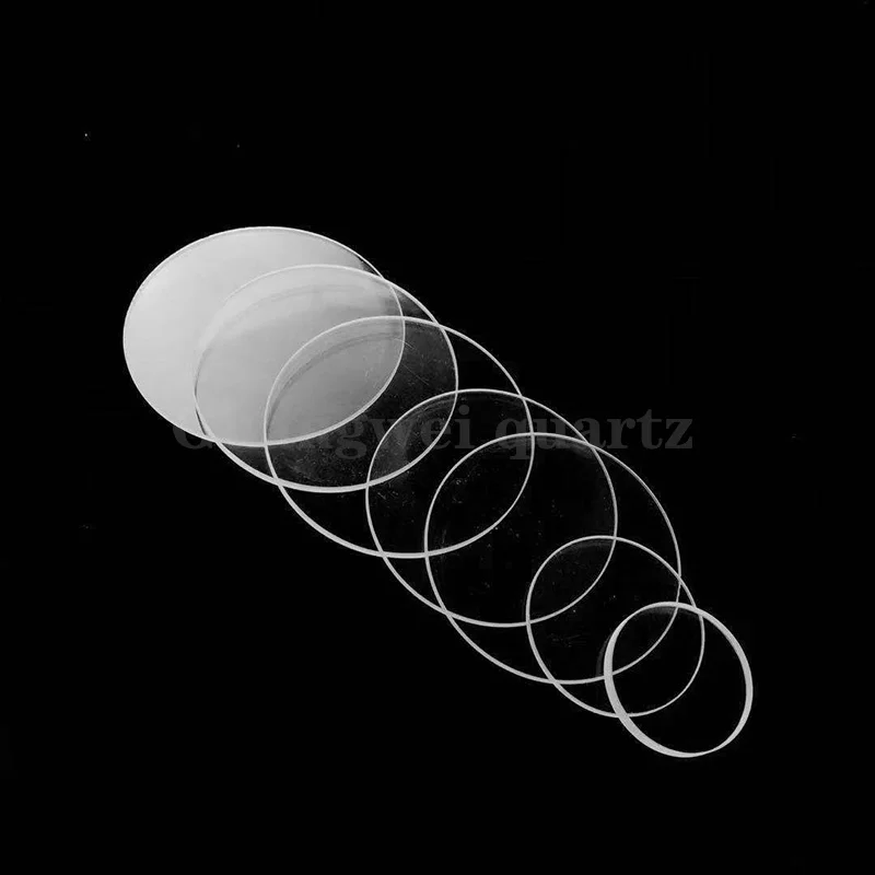 Factory Direct  high purity clear quartz disc transparent quartz sight glass sheet