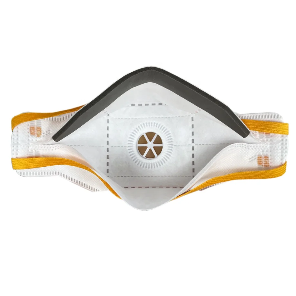 EN149 FFP2 NR  Flat-Fold Disposable Protective Respirator PM 2.5 FFP2-Mask For Safety Protection