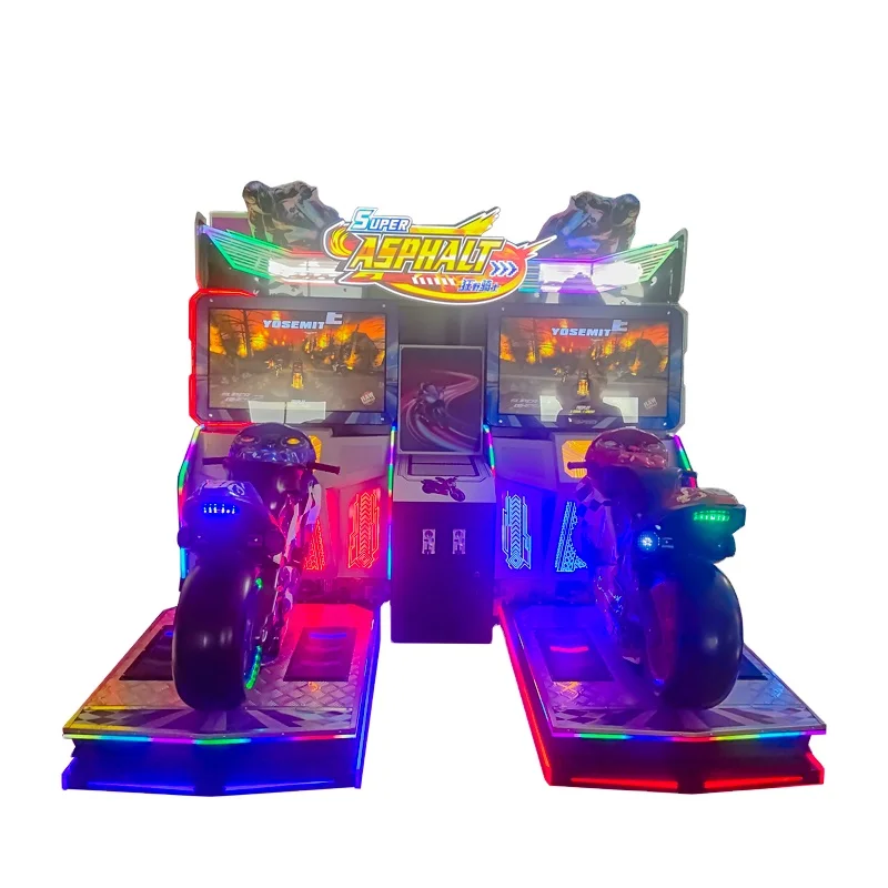 Motor Bike Driving Arcade Motorcycle Game Simulador Coin Operated Racing Game Adults Amusement Machines
